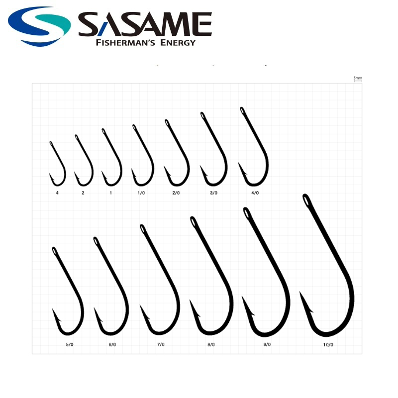 Hameçon Sasame F-504 Mastery - Taille 6 - Lot De 12 - Neuf